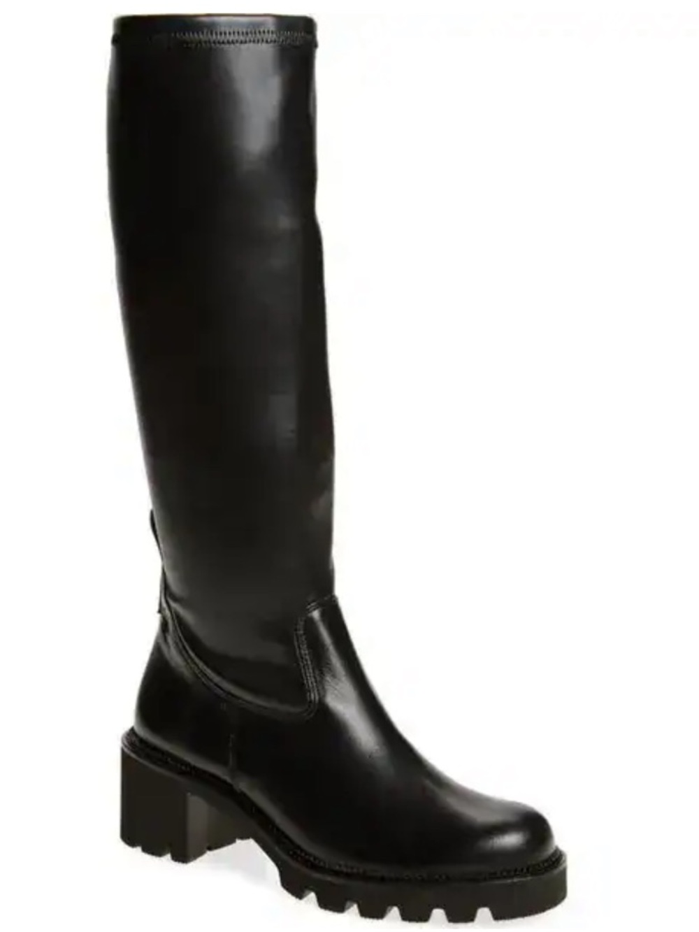 🌹PAUL GREEN🌹 Bravo Knee High Boot In Black Size: 8.5 UK